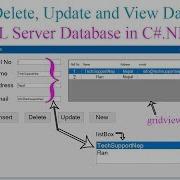 Insert Update Delete And View Data From SQL Server Database In C NET Part 2 With Source Code