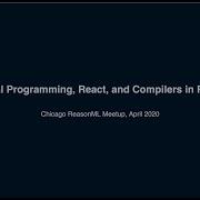 Functional Programming React And Compilers In ReasonML By Dylan Irlbeck