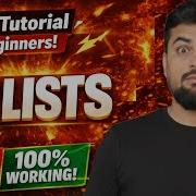39 Python Tutorial For Beginners List Session 1 Hindi