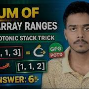 Sum Of Subarray Ranges Explained LeetCode 2104 Monotonic Stack
