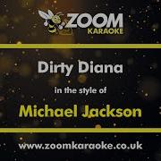 Michael Jackson Dirty Diana Karaoke Version From Zoom Karaoke