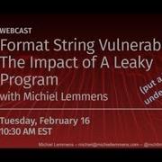 Format String Vulnerabilities The Impact Of A Leaky Program