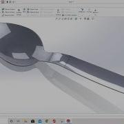 Spoon Solidworks Premium Tutorial Exercise 008