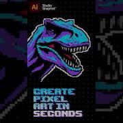 Создавайте пиксельную графику за считанные секунды Adobe Illustrator Shorts