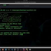 Wpscan WordPress Vulnerability Scanner