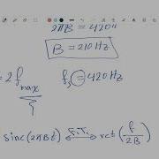 Sampling Of Sinc Function