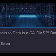 JDBC Access To Data In A CA IDMS Database