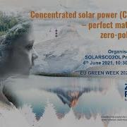 SOLARSCO2OL EUGreenWeek 2021 CSP And SCO2 Perfect Match Towards A Zero Pollution Future