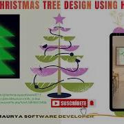 Christmas Tree Animation Using HTML CSS Festive Web Animation