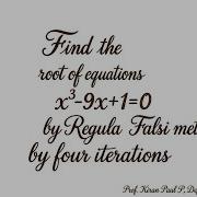 Regula Falsi Method Root Finding Technique Explained With Solved Example Paul Academy