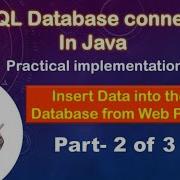 How To Insert Data In MySQL Database Using Java JDBC Part 2 3