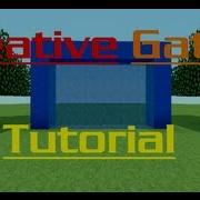 Подробный Туториал по плагину CreativeGates