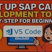 Set Up SAP CAPM Project In VS Code Step By Step Guide For Beginners 2025