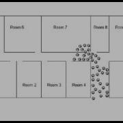 Crowd Simulation Evacuation From Building With Elderly