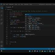 C Program For Reverse Of A String Without Using Strrev Function Shorts Programming