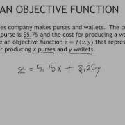 121 Write An Objective Function 5 6