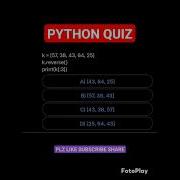 PYTHON QUIZ Coder Iot Python Blockchain Ai Java Coding Cod Bts Btc Pythoncode Quiz Omr
