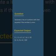 Python Interview Questions List Comprehension Video 15 Tjpython Tutorjos Listcomprehension