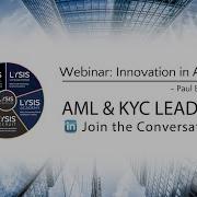 Innovation In AML A Practitioner S View