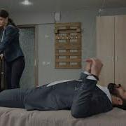 Man And Woman With Suitcases Going Inside Hotel Room Lying In Bed Relaxing