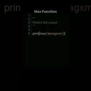 Did You Know Max Function Use Case In Python Python Shorts Subscribe