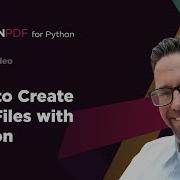 How To Create PDF Files In Python IronPDF