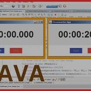 Java Project Tutorial Create Stopwatch In Java Netbeans Java Chronometer App With Source Code