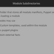 Learning Puppet Modules Packtpub Com