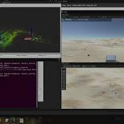 ROS Unity 3D Lidar Sensor Simulation Desert Data Collection Desert Mapping