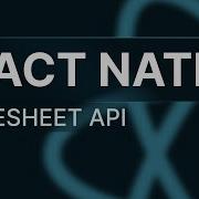 React Native Tutorial 20 StyleSheet API