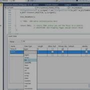Visual Studio SQLite Toolbox Create Table