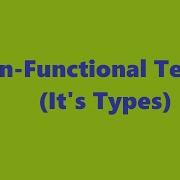 Non Functional Testing Types With Examples Testingshala Tutorials