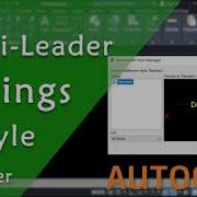 Multi Leader Settings Multileader Style Manager