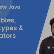 L2 Variables Datatypes Operators Basics Of JAVA JAVA Complete Java Tutorial Ritwik Raj