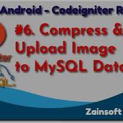 6 Android REST API Crop Compress And Upload Image To MySQL DB Server