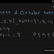 Sliding Strip Sum By Column And Matrix Method To Find Linear Convolution And Circular Convolution