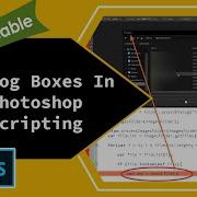 How To Skip Disable Dialog Boxes In Photoshop Scripting Coding Reel