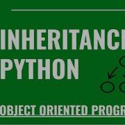 Inheritance In Python Types Of Inheritance Python OOP