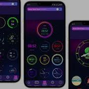 Smart Night Clock Neon Clock
