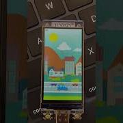 Arduino GFX Single GIF As Sprite Master Animation Demo