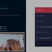 ASMR Programming To Do List Using JavaScript No Talking