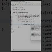 Right Angled STAR Pattern In JAVA Coding Shorts Shortvideo 1mviews Java Trending