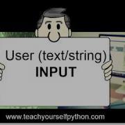 4 User Input String Input Absolute Beginner Series By Www Teachyourselfpython Com