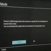 Как переустановить системное программное обеспечение на PS4