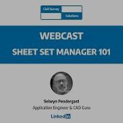 Civil Survey Solutions Webcast Sheet Set Manager 101