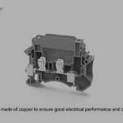 Rail Type Fuse Terminal Makes Connection Safer