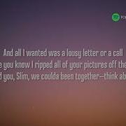 Eminem Stan Lyrics