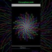Light Curve RGB Color Flower Pattern Turtle Library Fun With Python Unique Python Pattern Codes