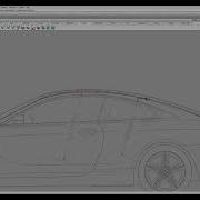 Alias Car Modeling BMW 6S 01 ROOF SLAB