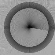 Moire Patterns With Circles And Lines Animation C